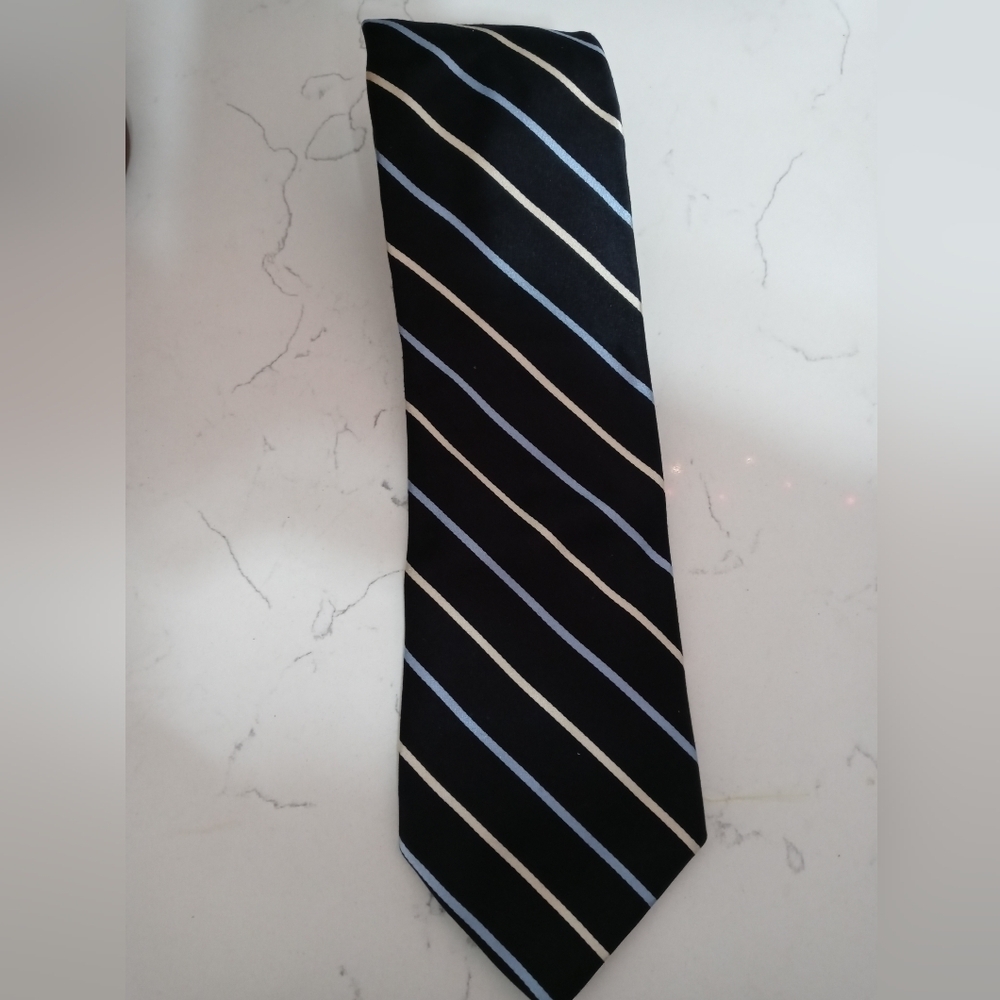 Brooks Brothers "346" pure Silk Striped Classic 57" Necktie New